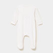 Dors-bien manches longues boutonn&eacute; blanc b&eacute;b&eacute;