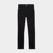 Jeans slim taille haute denim noir femme