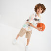 Bermuda cargo coton beige garçon