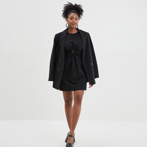 robe sans manches a ouvertures mosquitos noir femme Robe sans manches à ouvertures Mosquitos noir femme