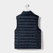 Doudoune l&eacute;g&egrave;re sans manches imperm&eacute;able bleu marine fille