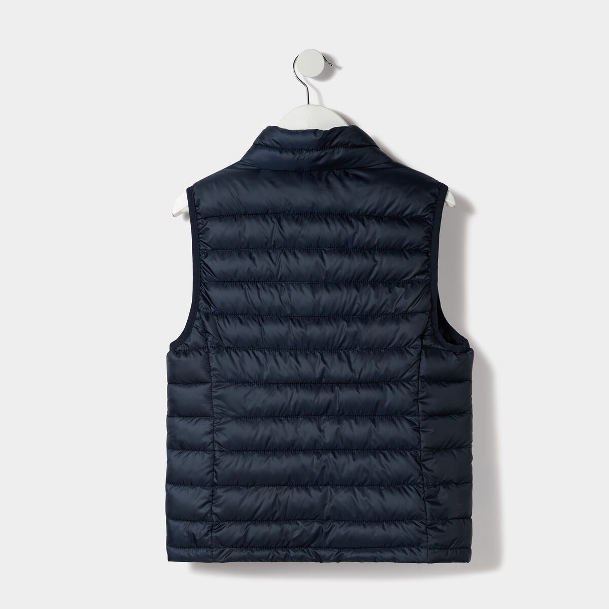 Doudoune l&eacute;g&egrave;re sans manches imperm&eacute;able bleu marine fille