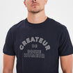 T-shirt manches courtes coton Creeks bleu foncé homme