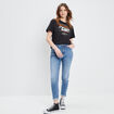 T-shirt manches courtes Naruto noir femme