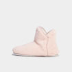 Chaussons bottines fausse fourrure rose femme
