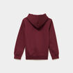 Sweat hoodie 1 poche &agrave; capuche Puma bordeaux gar&ccedil;on