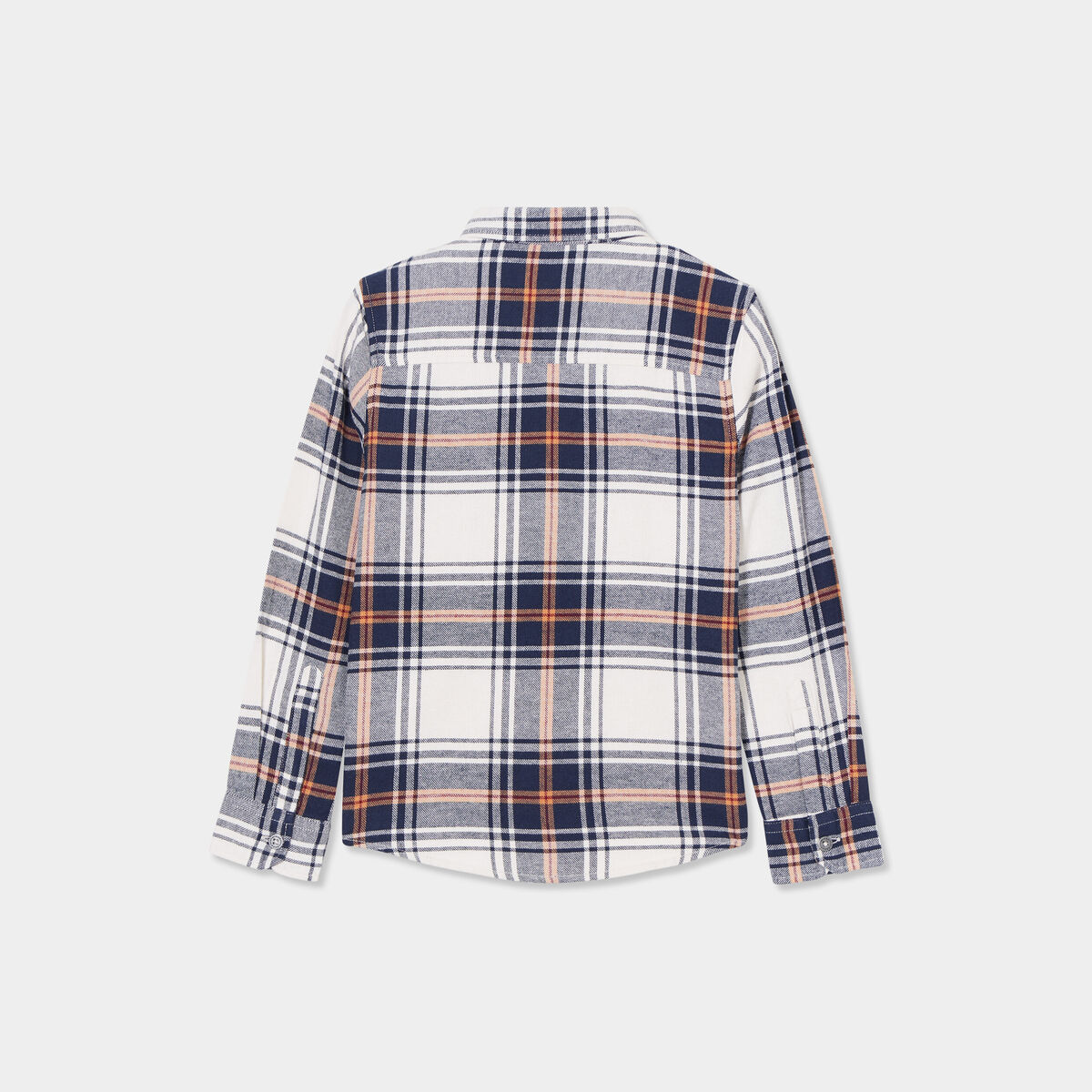Ensemble chemise et t-shirt coton Creeks ecru garçon