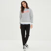 Pantalon de jogging city noir femme