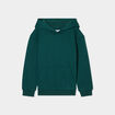Sweat à capuche hoodie oversize vert foncé garçon