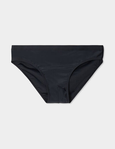 Slip de bain noir homme