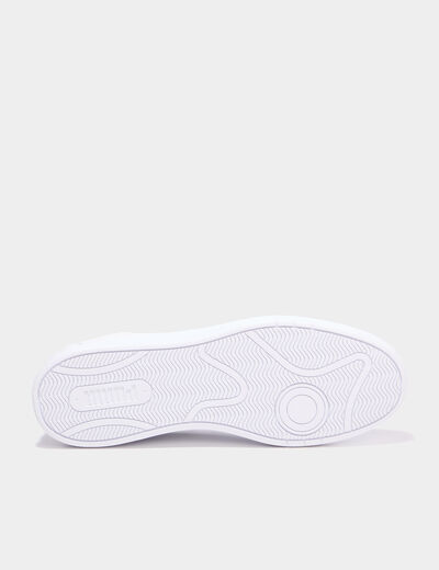 Tennis basses Puma Court Classic Clean blanc homme