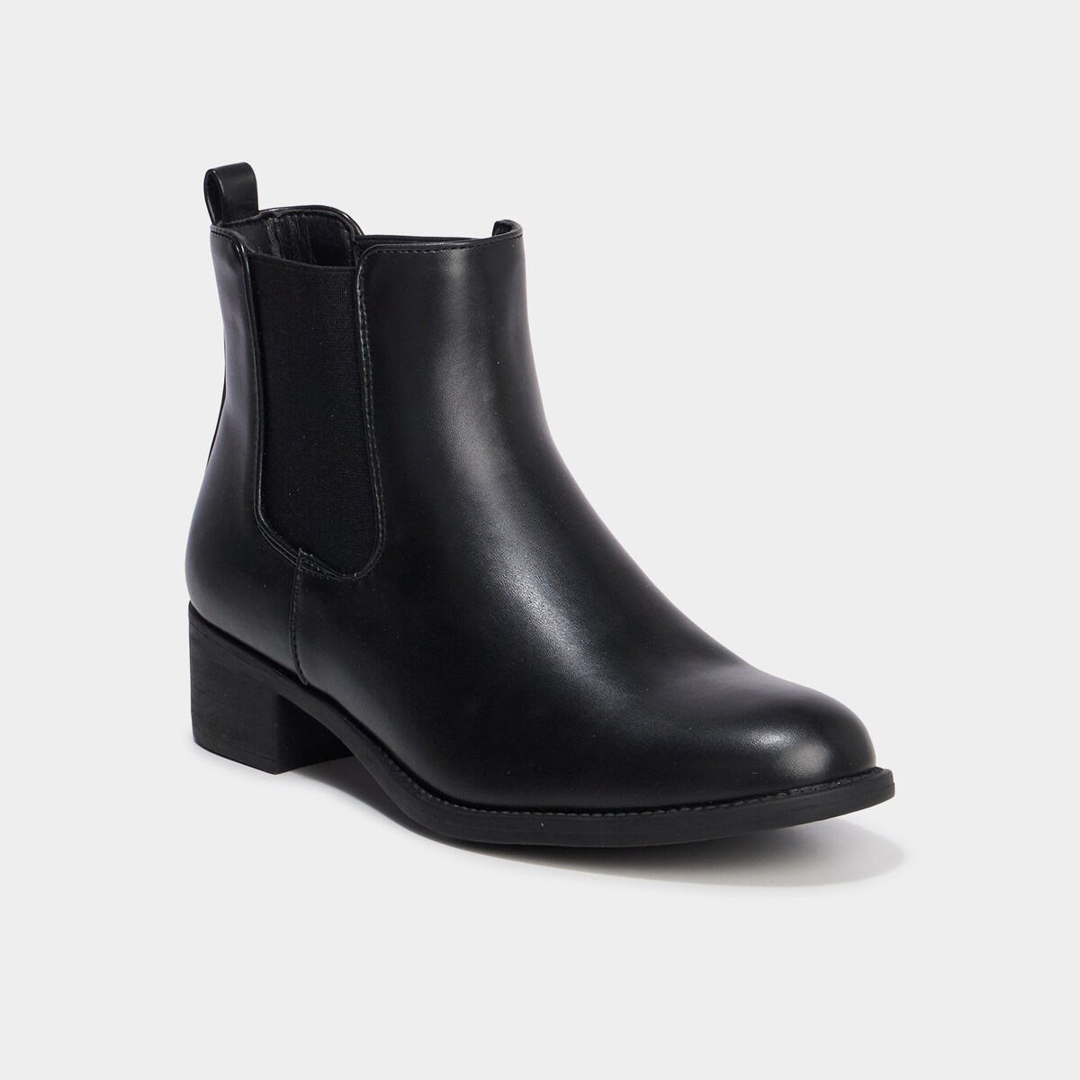 Bottines chelsea noir femme