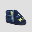Chaussons bottillons Isotoner bleu bébé garçon