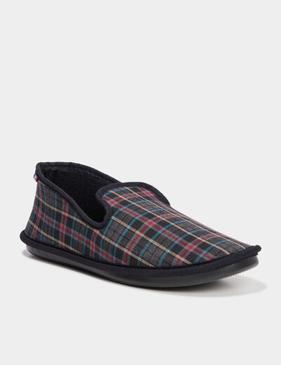 Chaussons pantoufles multicolore homme