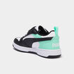 Tennis scratchs &agrave; lacets Puma Rebound V6 vert clair fille