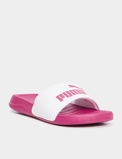 Claquettes Puma rose fushia femme