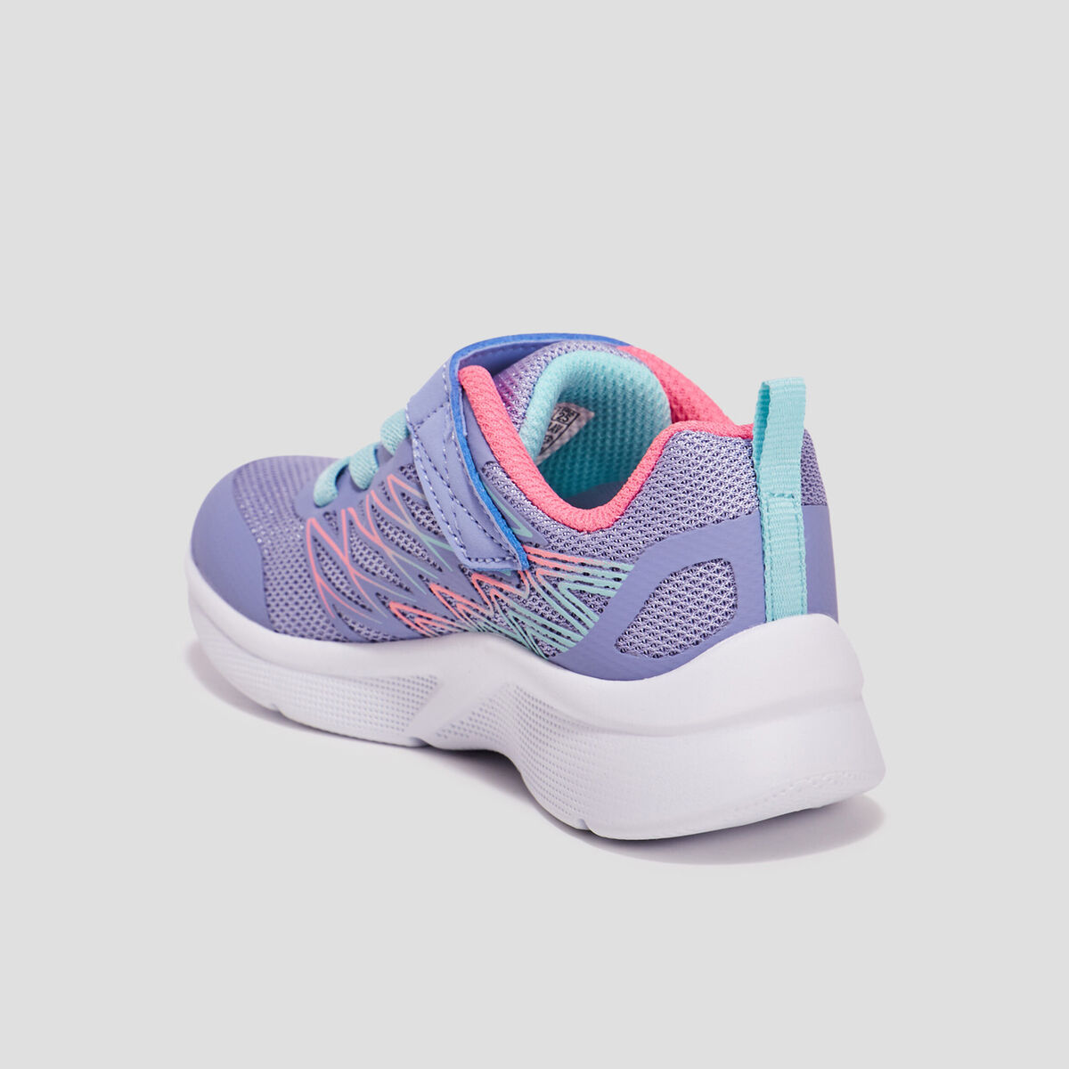 Baskets running Skechers Blod Delight bleu lavande fille