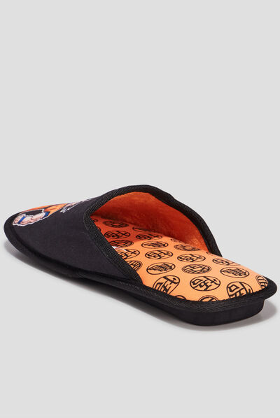 Chaussons mules Dragon Ball Z noir homme