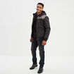 Blouson déperlant zippé capuche Liberto noir homme