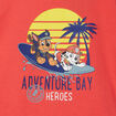 Ensemble pyjama short Paw Patrol rouge garçon