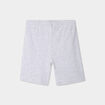 Short jogging droit taille élastiquée gris garçon