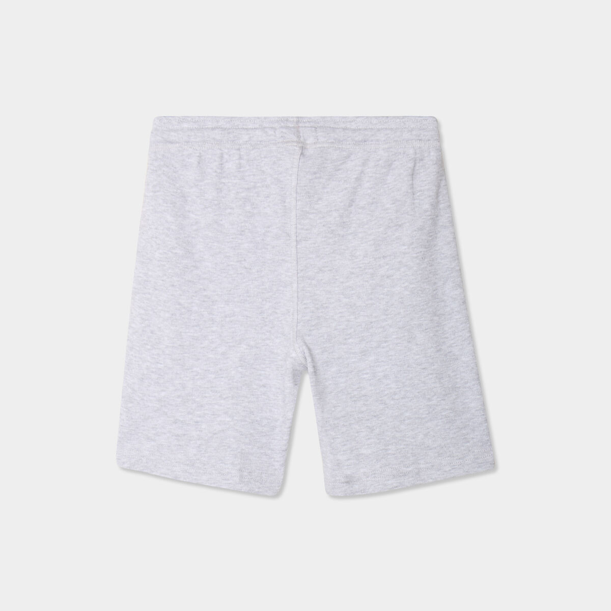 Short jogging droit taille élastiquée gris garçon
