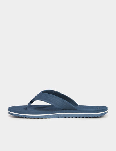 Tongs de plage bleu marine homme