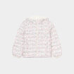 Doudoune l&eacute;g&egrave;re imperm&eacute;able &agrave; capuche beige fille