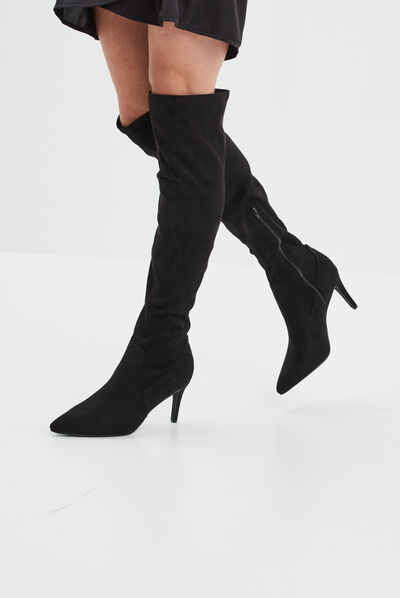 Cuissardes suédées Liberto noir femme