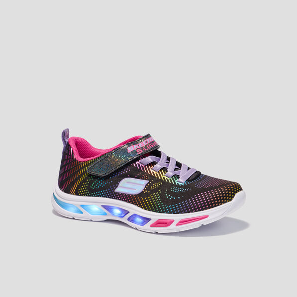 baskets running lumineuses skechers noir fille Baskets running lumineuses Skechers noir fille