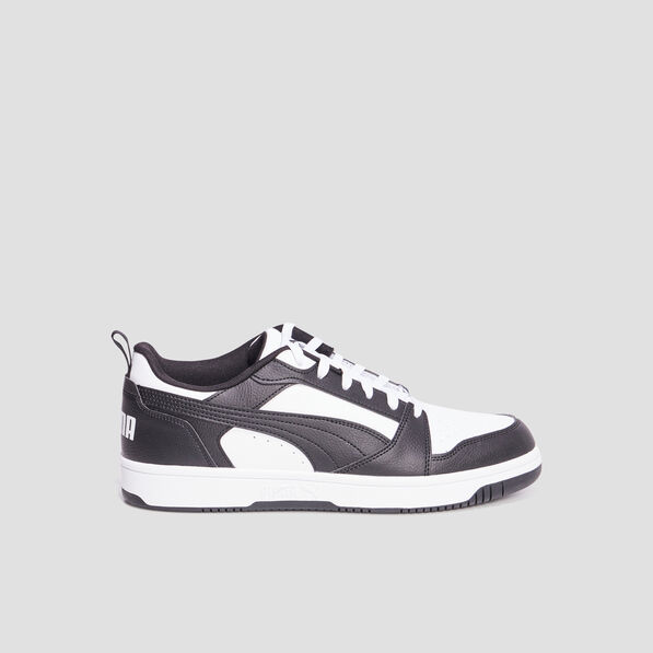 tennis basses lacets puma v6 noir homme Tennis basses lacets Puma V6 noir homme