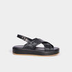 Sandales noir femme