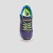 Baskets running Skechers Wavertronic bleu garçon