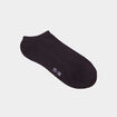 Lot 5 paires chaussettes invisibles noir mixte