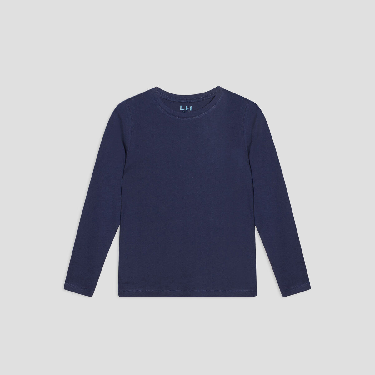 T-shirt manches longues bleu marine garçon