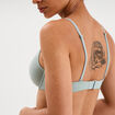 Soutien-gorge corbeille padd&eacute; microfibre vert clair femme