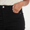 Bermuda slim noir femme