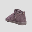 Bottines fourrées gris femme