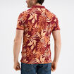 Polo jersey coton manches courtes bordeaux homme
