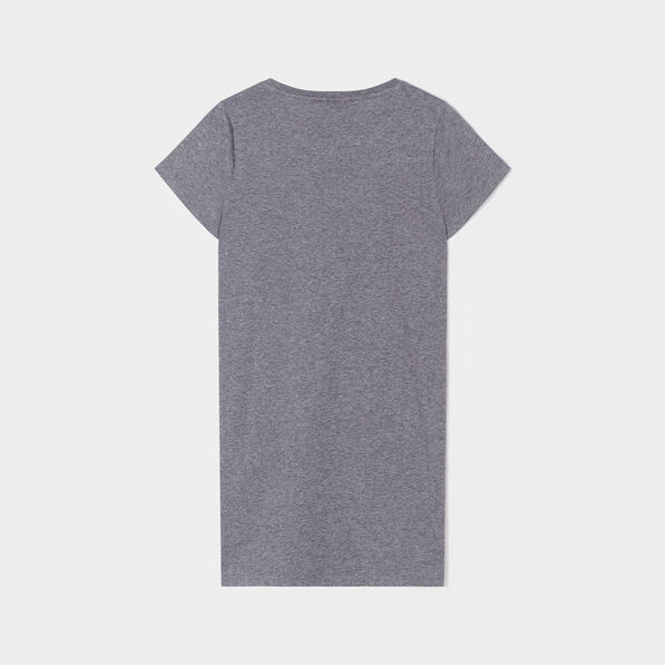 Chemise de nuit coton Harry Potter gris foncé fille