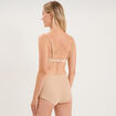Soutien-gorge triangle bretelles fines beige femme