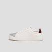 Tennis à lacets blanc femme