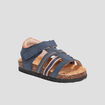 Sandales à scratchs Creeks Prago bleu marine garçon