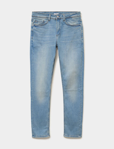 Jeans slim 5 poches denim double stone homme