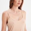 Nuisette fond de robe beige femme