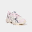 Baskets running &agrave; lacets Puma Milenio rose champagne fille