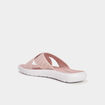 Mules aspect tricoté Confortissimo rose femme