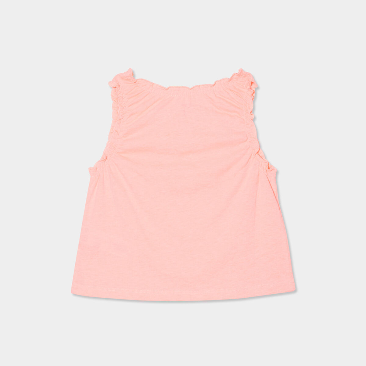 Lot 2 débardeurs coton majoritaire blanc bébé fille