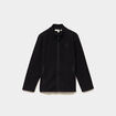 Gilet polaire zipp&eacute; manches longues noir mixte