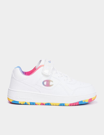 Tennis basses Champion Rainbow multicolore fille